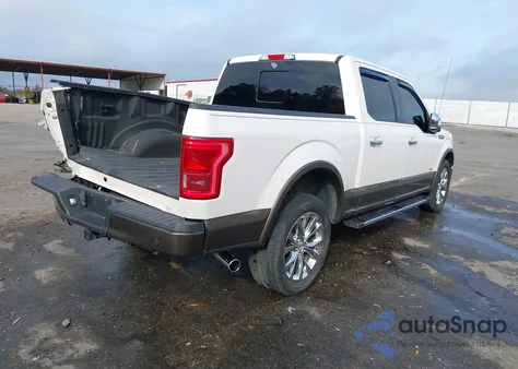 2015 Ford F-150 Lariat из США, поврежденный, VIN 1FTEW1CG6FKE13167